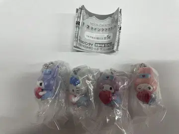 산리오 캐릭터즈 간호사 스윙 마스코트 세미 컴프 가챠 키티