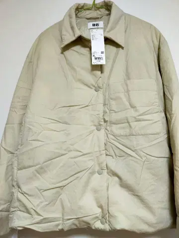 유니클로 데드스탁 셔츠 자켓 블루종 XL