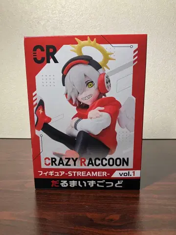 [ GiGO 한정판 ] Crazy Raccon 달마 이즈 갓 피규어