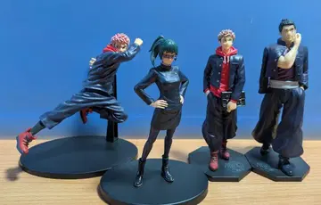 주술회전 피규어 4체 세트