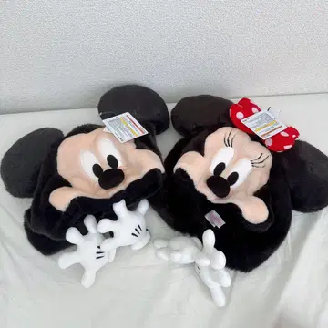 디즈니 팬캡 미키 미니 페어 세트 모자