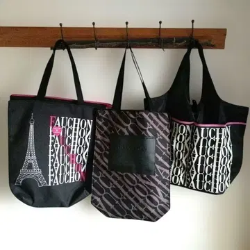 FAUCHON PARIS 에코백 3개 세트 묶음 판매