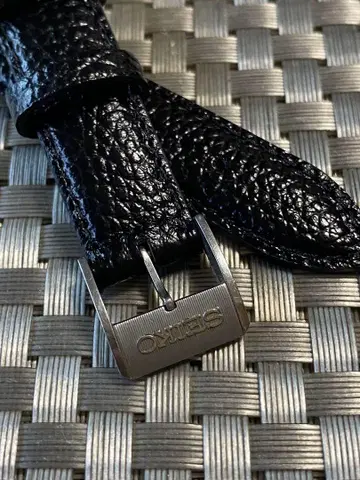 빈티지 세이코 실버 비죠 & 세이코 새상품 벨트 세트 13