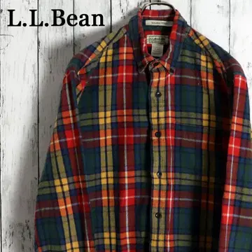 L.L.Bean 엘엘빈 슬라이틀리 핏 체크 플란넬 셔츠