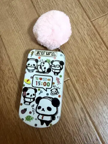 오지빵 전화기 모양 캔 케이스와 메모장