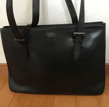레노마 RENOMA 블랙 가죽 토트백