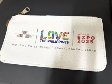 [ 새상품 ] EXPO2025 오사카 만국박람회 필리핀관 한정판 파우치
