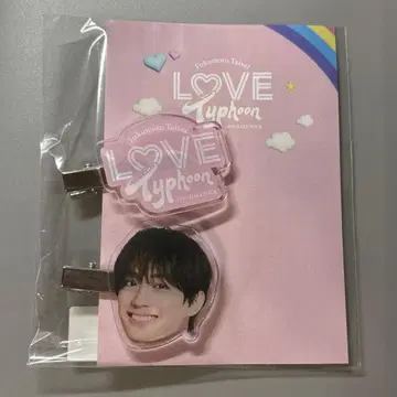 후쿠모토 타이세이 Lovetyphoon 헤어 클립
