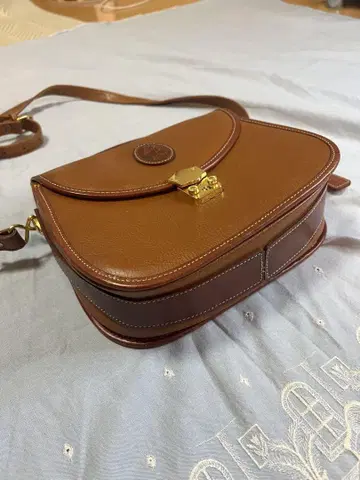 쇼와 레트로가 좋아 PONY LEATHER 가죽 숄더백 열쇠 포함