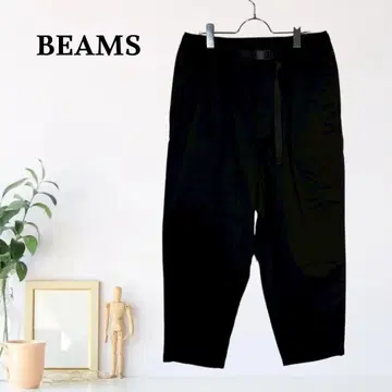 zB757 [ M ] BEAMS 턱 팬츠 웨빙 벨트