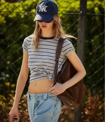 [ NOHANT ] NYC WASHED BALL CAP NAVY