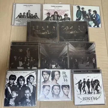 KAT-TUN CD 싱글 11장