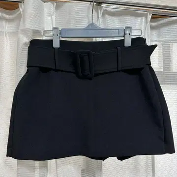 ZARA 벨트 미니 스코트 블랙 XS 사이즈