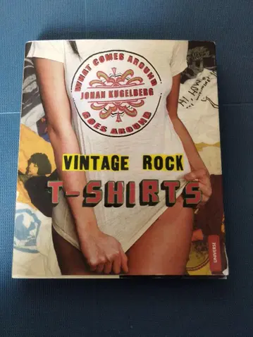 외국도서 Classic Rock T-Shirts 빈티지