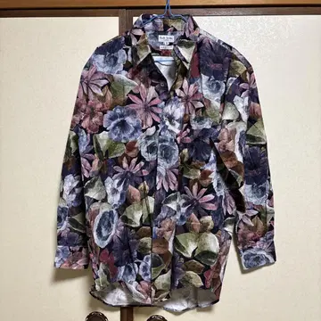 Paul Smith 꽃무늬 긴팔 셔츠 M 사이즈
