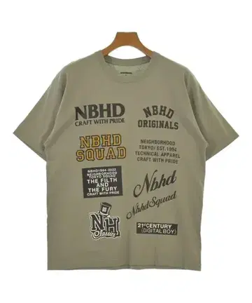 NEIGHBOR HOOD 티셔츠 컷앤소이 남성용