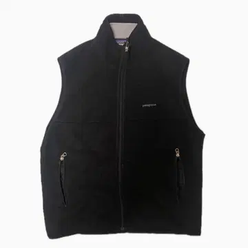 patagonia Synchilla 블랙 플리스 베스트 M