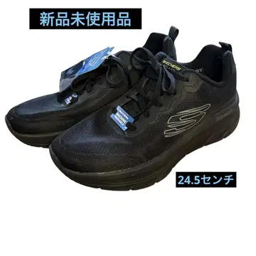 Skechers 블랙 스니커즈 24.5cm