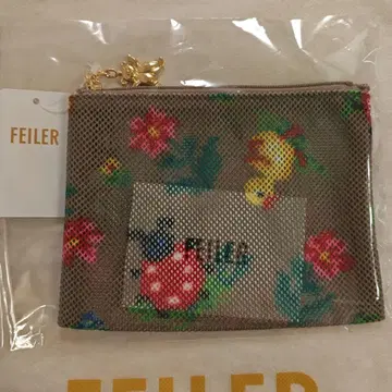 페이러 하이디 메쉬 파우치 베이지 미니