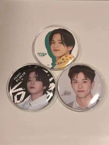 보물 아사히 캔뱃지 세트