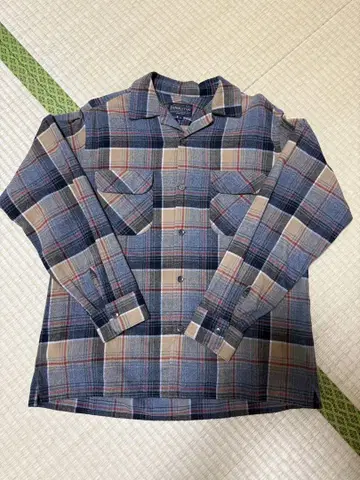 Pendleton Bill Wall Leather 체크 무늬 플란넬 셔츠