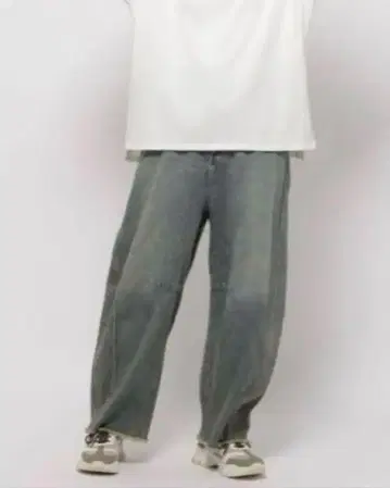 니코앤드 셀프 컷 배럴 팬츠 M