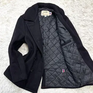 샷 90's 740N 피코트 USA제 도톰 네이비 XL 상당