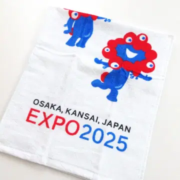 오사카 간사이 만박 미야쿠미야쿠 페이스 타월 1개 EXPO2025