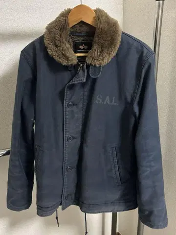 Alpha Industries 덱 자켓 N-1 네이비 밀리터리