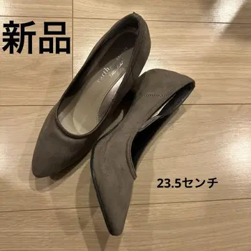 새상품 힐 / 그레이
