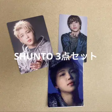 BE:FIRST 슈토 SHUNTO 3종 세트