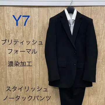 하자품 새상품, 미사용 [ Y7 ] 블랙 포멀 예복 남성용