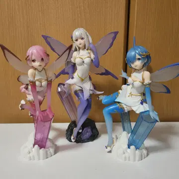 리제로 라운드원 피규어 렘 라무 에밀리아