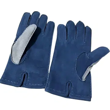 RESTELLI 리스테리 캐시미어 라이닝 가죽 그로브 8