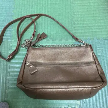 러셋 브라운 숄더백