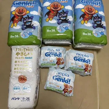 Genki! 호빵맨 기저귀 BIG