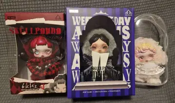 POPMART SKULLPANDA 유럽 한정판 Wednesday