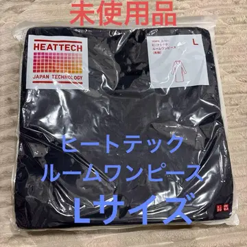 [ 유니클로 ] 히트텍 루무 원피스/긴팔/네이비/L
