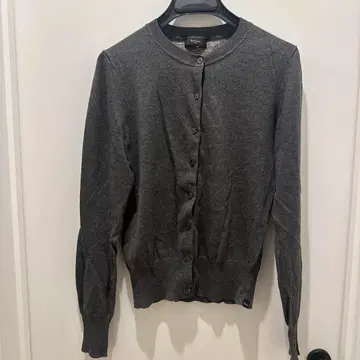 폴 스미스 그레이 꽃무늬 가디건 M