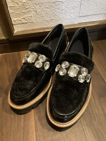 비쥬 통굽 로퍼