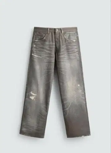 ZARA 프린트 데님