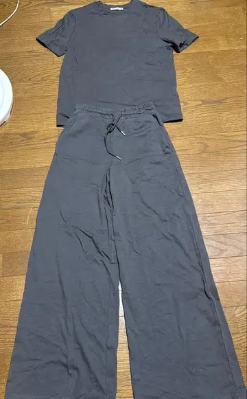 ZARA 그레이 팬츠 셋업