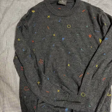 Paul Smith 그레이 크루넥 니트