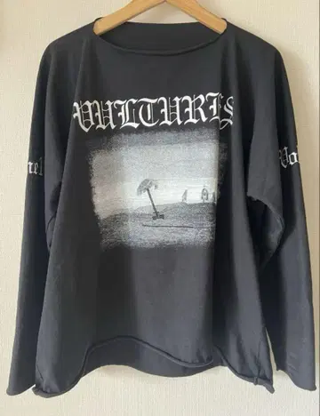 YZY Vultures BLACK LONG T 사이즈 1