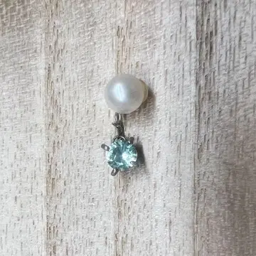 e.m./이엠/귀걸이 캐치/펄, 지르코니아