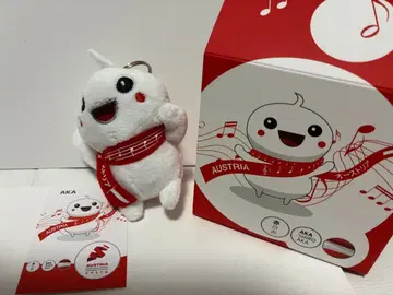 오사카 간사이 박람회 오스트리아 마스코트 키링 아카시로아카