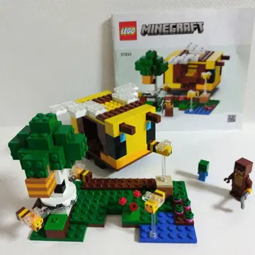 16일까지! 익명 배송 레고 21241 Minecraft 벌의 오두막