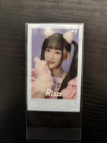 이코럽 오토시마 리사 미니 사진 vol.9 레어 고양이 의상