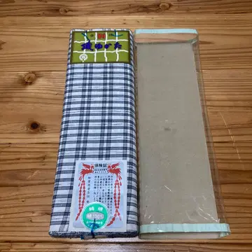 체크 무늬 유카타 옷감 순면 100%