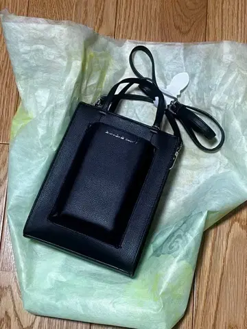 블랙 숄더백